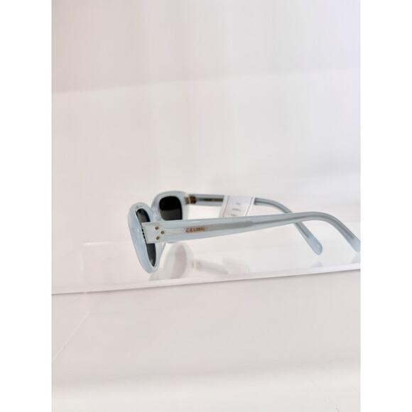 Celine CL 40220U 84A UV Protection Cat Eye Sunglasses Light Blue - Picture 3 of 5